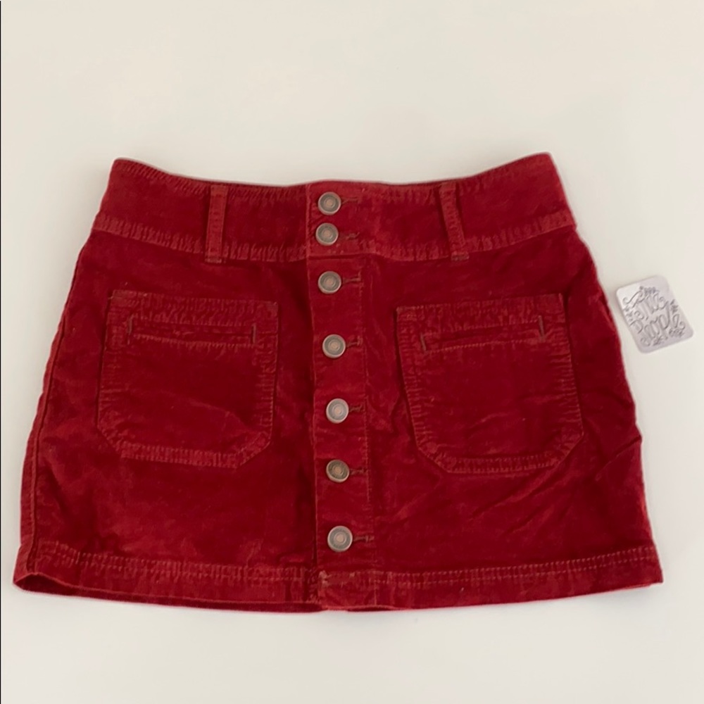 SOLD: NWT Free People Joanie Cord Skirt